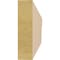 Ekena Millwork 2in. W x 8in. H x 32in. L Mediterranean Woodgrain TimberThane Rafter Tail, Primed Tan RFTUR02X08X32MEDRCPR - alternate 3